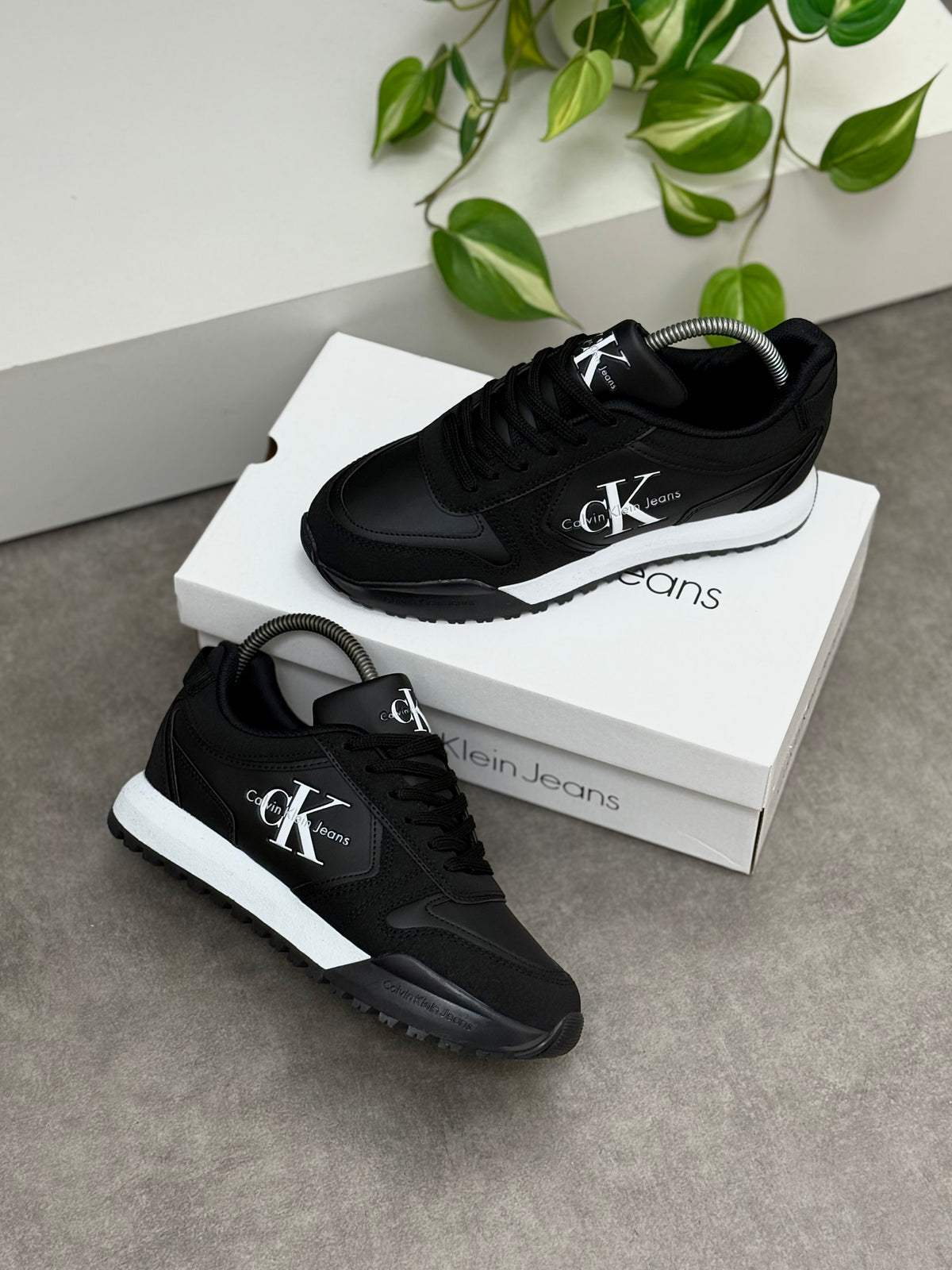 CALVİN KLEİN MB-01 SİYAH BEYAZ SNEAKER