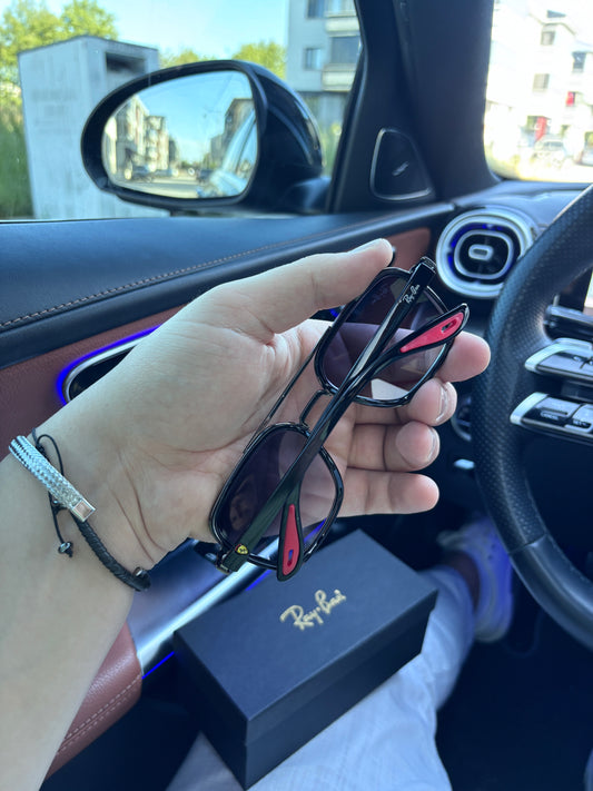 RAYBAN ÜSTÜ ÇITALI SİYAH GÖZLÜK