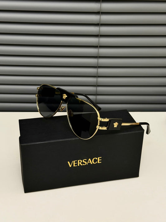VERSACE SİYAH GOLD GÖZLÜK