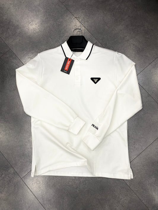PRADA POLO YAKA SWEATSHİRT