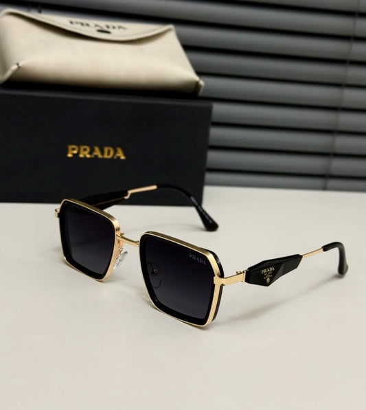 PRADA PREMİUM  BLACK GOLD GÖZLÜK
