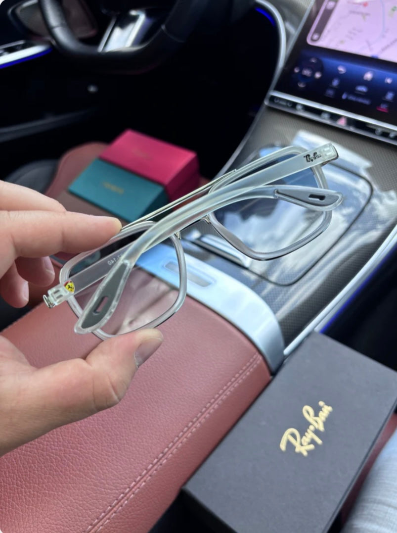RAYBAN ÜSTÜ ÇITALI ŞEFAF MAVİ CAM PREMİUM