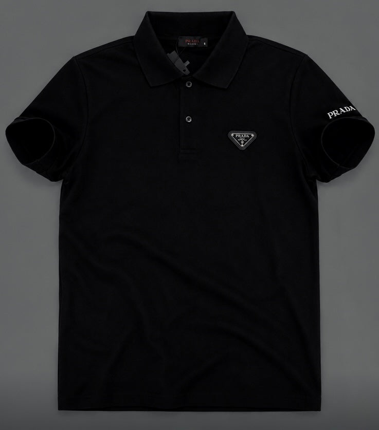 PRADA YAKALI TİŞÖRT