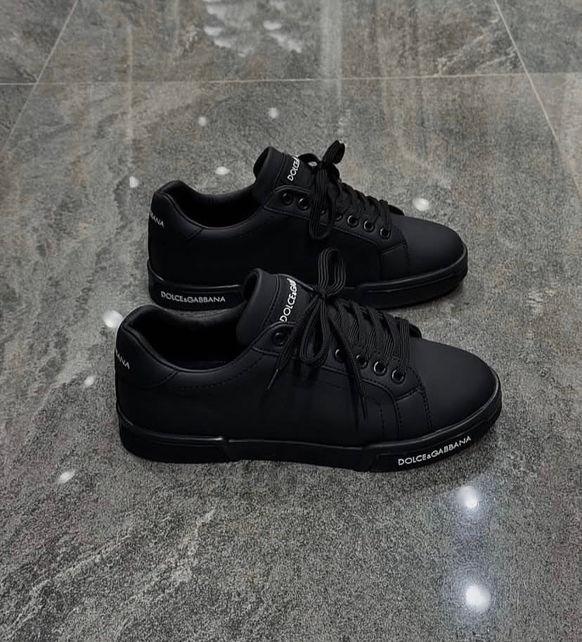 DOLGE GABBANA BK-01 SİYAH SNEAKER