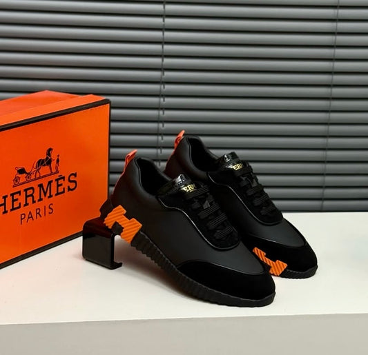 HERMES 01 SİYAH SNEAKER