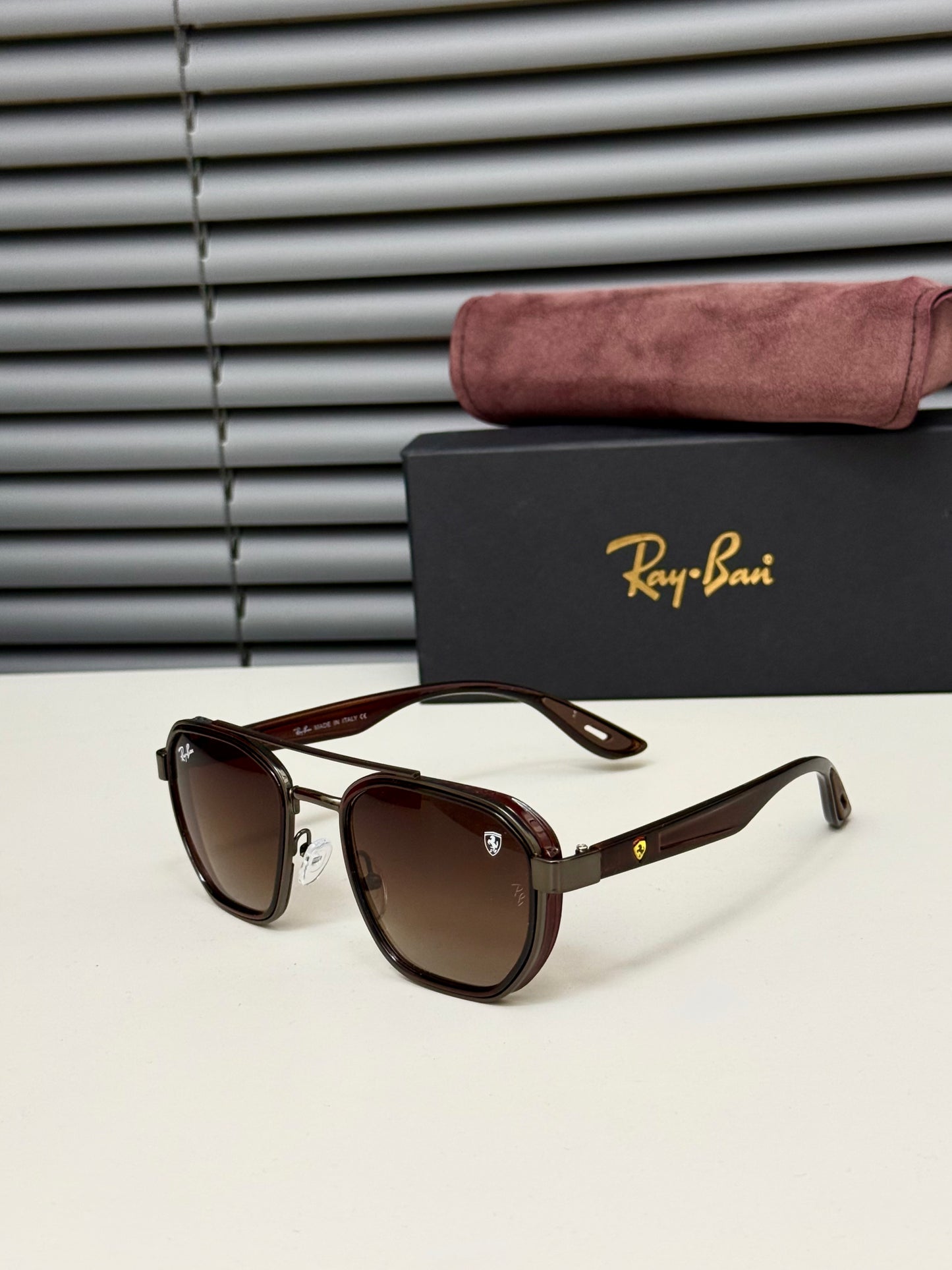 RAYBAN  KAHVE ÜSTÜ ÇITALI PREMİUM